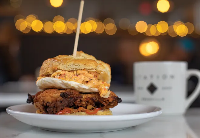 Station chicken biscuit