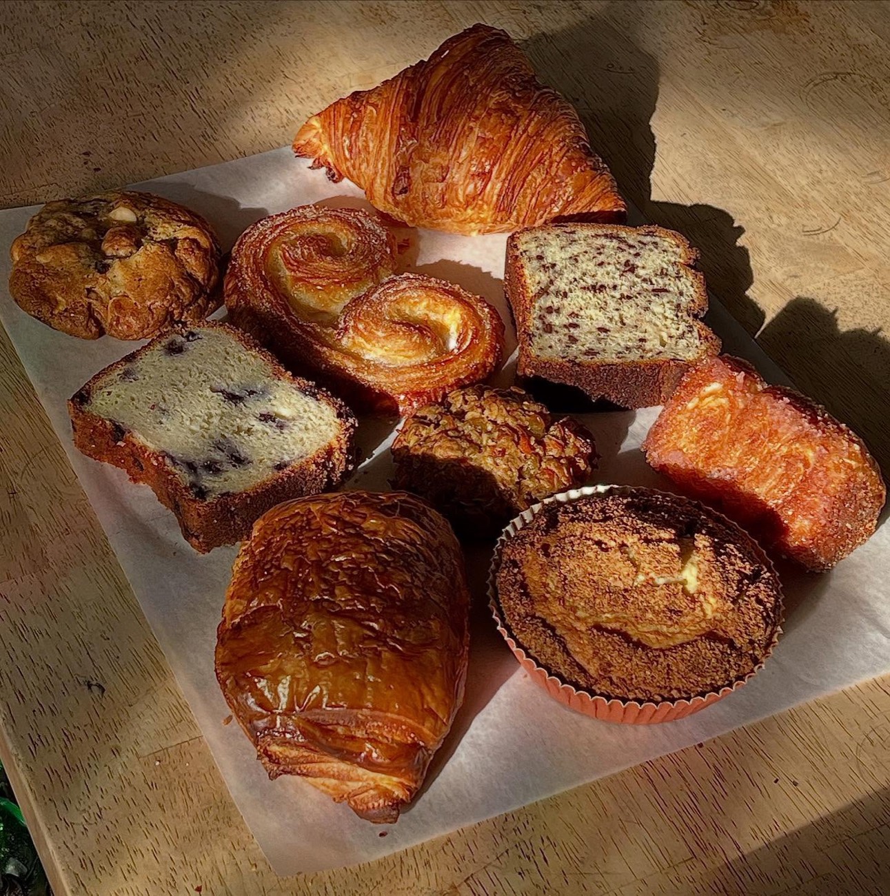 Croissants, muffins and pastries from Granville Bread Co.